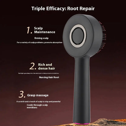 Cordless Electric Scalp Massager, Handheld Hair Scalp Massager, Hair Scalp Massaging Comb, Scalp Scrubber, Hair Massage Tool for Home & Travel Serum Infusion