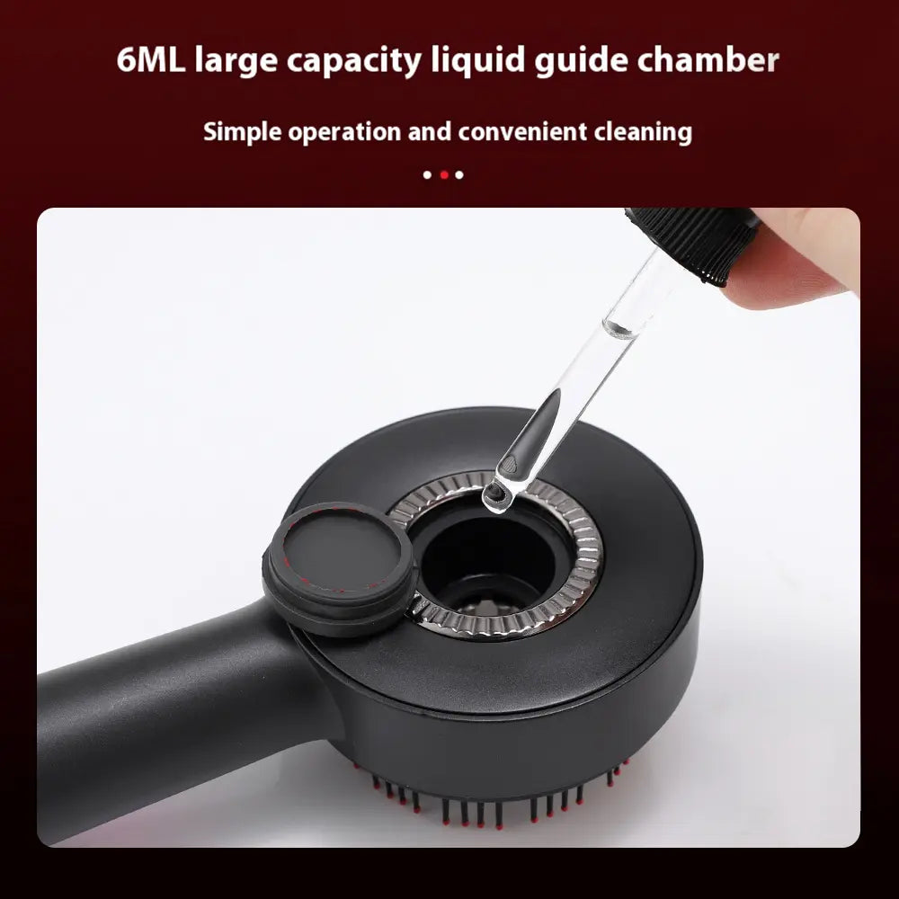 Cordless Electric Scalp Massager, Handheld Hair Scalp Massager, Hair Scalp Massaging Comb, Scalp Scrubber, Hair Massage Tool for Home & Travel Serum Infusion