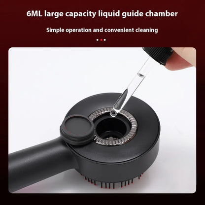 Cordless Electric Scalp Massager, Handheld Hair Scalp Massager, Hair Scalp Massaging Comb, Scalp Scrubber, Hair Massage Tool for Home & Travel Serum Infusion